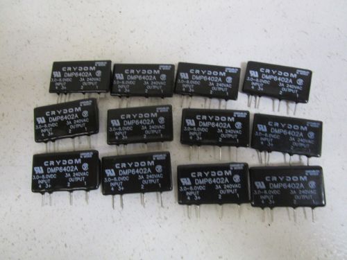 LOT OF 12 CRYDOM I/O MODULE DMP6402A *NEW OUT OF BOX*