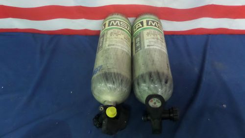 MSA H30 4500 PSI Carbon Fiber Bottles 06-2010 Manufacture Date