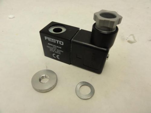 156540 New-No Box, Festo MSFW-230-50/60 Solenoid Coil, 220/230V, 240VAC, 9/7VA