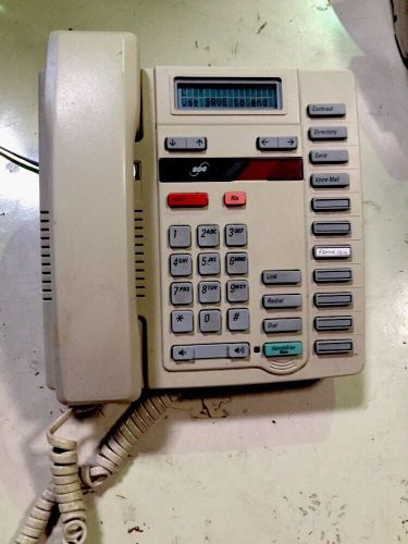 Nortel M8314 Ash Business Phone Aastra SBC W/16vac Grey Champagne