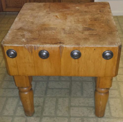 Antique Butcher block