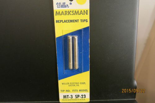 WELLER  MT-3, SP-23  REMPLACEMENT  TIPS