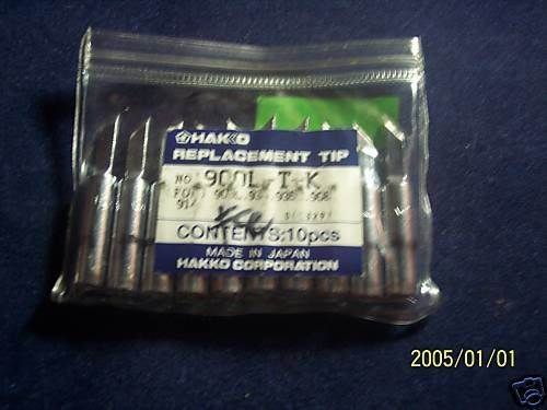 _ lot 10pcs hakko replacement tip 900l-t-k 900ltk new for sale