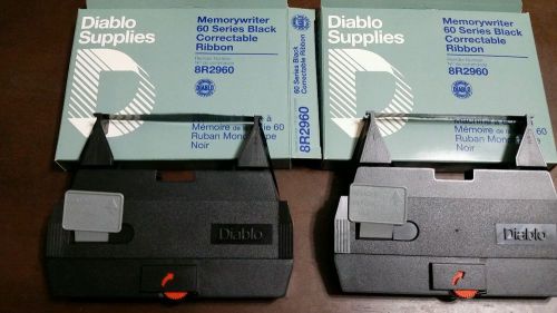 8R2960 Black Genuine Diablo Supplies 60 Series MEMORYWRITER Lot of 2