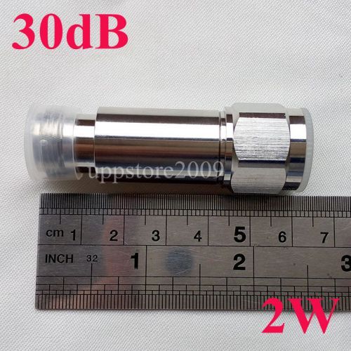 2W N type 30dB Fixed Coaxial Attenuator DC-3GHz