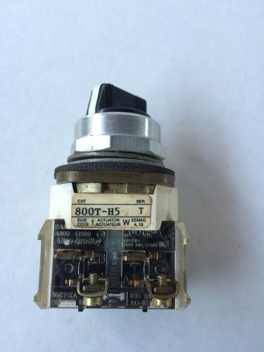 ALLEN BRADLEY 800T-H5 SERIES T 2 WAY SWITCH