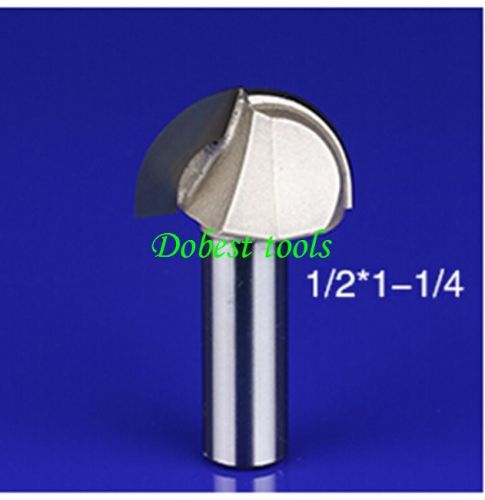 1pcs cove box round nose cnc mills router bits 1/2&#034; 1-1/4&#034; for sale