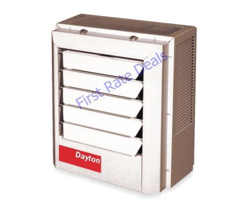 Dayton 2yu75 electric unit heater 15/20 kw, 240/208 v 51,200 68,200 btu fan hvac for sale