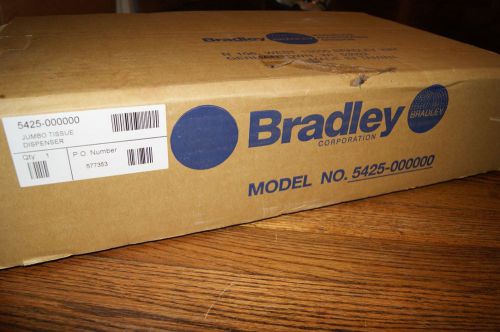 BRADLEY JUMBO TOILET PAPER TISSUE ROLL DISPENSER MODEL 5425