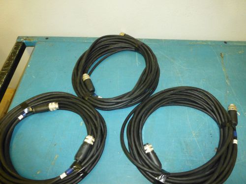 Connectorized Cables, 4 Conductor, 18 Awg, 50 Ft Each.