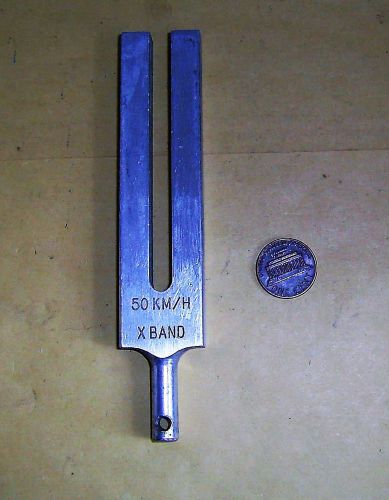 50KM/H  X-BAND TUNING FORK FOR SPEED RADAR TESTING