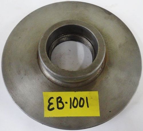 6-1/2” lathe chuck adapter plate 2-1/8 – 10 spindle thread 5/8” thickness for sale