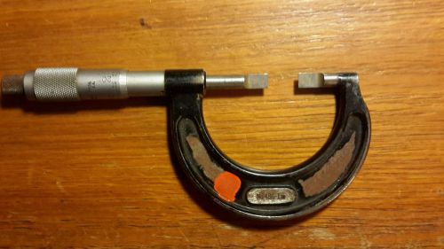 STARRETT 486-1 BLADE MICROMETER 0-1&#034;