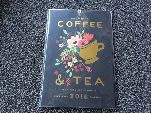 Rifle Paper Co. Coffee &amp; Tea 2016 Calendar