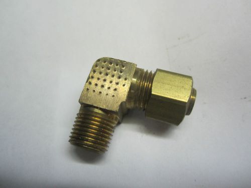 (10) 1/4&#034; tube x 1/8&#034; npt brass compression elbow