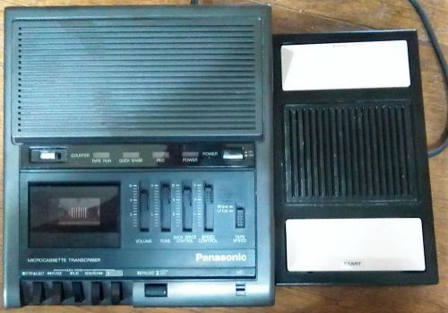 Panasonic RR-930 Microcassette Transcriber With Foot Pedal