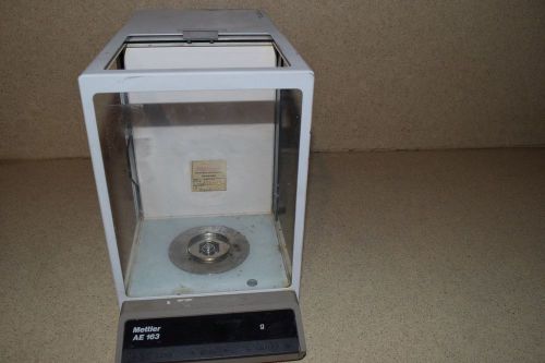 METTLER DIGITAL SCALE MODEL AE 163 AE163