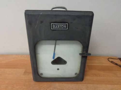 Barton 242e-33316 temperature pressure recorder used working free shipping for sale
