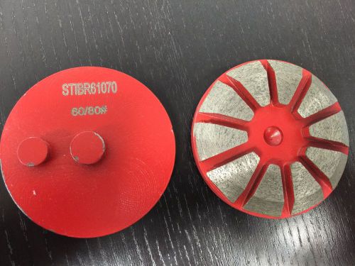 3&#034; 60/80 Medium Bond Easy Change/Easy Change Grinding Puck for STI, Prep Master