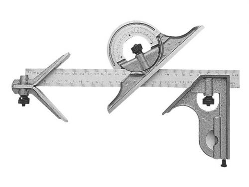 4PC COMBINATION SQUARE SET (12 INCH BLADE)