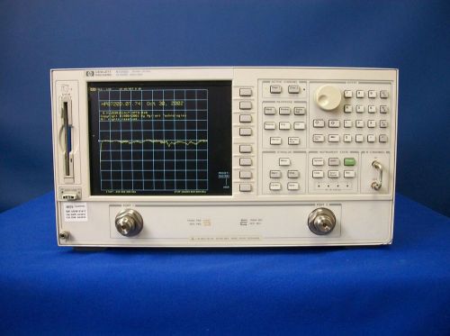 Agilent 8720D  w/ Option: 010 S-parameter Network Analyzer, 50 MHz to 20 GHz