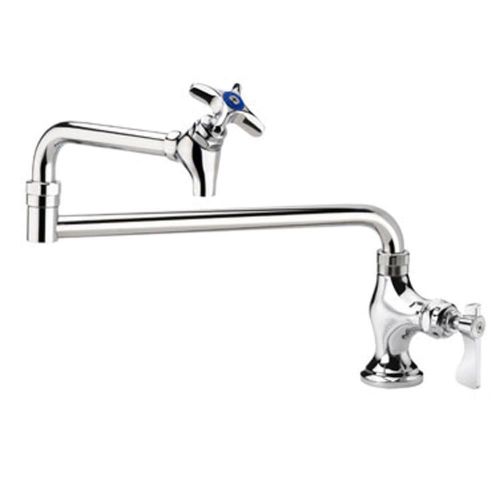 Krowne 16-163L - Royal Deck Mount Pot Filler Faucet, 24&#034; Jointed Spout, Low Lead