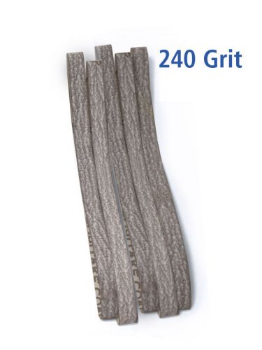 Sanding belts 240 grit 10mm wide pack of 5 paper belt for foredom sander ak79721 for sale