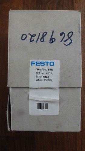 FESTO CM-5/2-1/2-FH, TYPE 6223   *NEW IN  BOX*