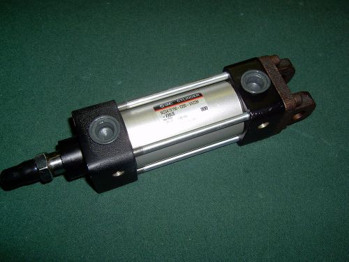 SMC CYLINDER MODEL # NCDA1X150-200-XA22M - NEW - 1.5&#034; BORE X 2&#034; STROKE