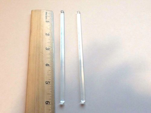 Set of 6 glass stir rod bar stirrer mixer 6&#034; new for sale