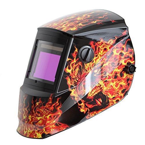 Antra AH6-660-6104 Solar Power Auto Darkening Welding Helmet with AntFi X60-6