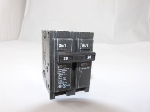 Cutler hammer br220 2p 20a 120/240v breaker (lot of 3) new 1-yr warranty for sale