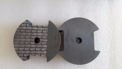 Siemens B65696 Large P(pot) Ferrite Core  Set  2halfs (70x21)  N27 AL1000  S=0.8