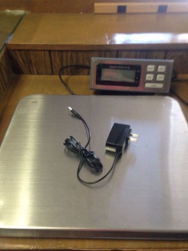 Large Heavy Duty Postal Shipping Platform Digital Scale 400 lbs