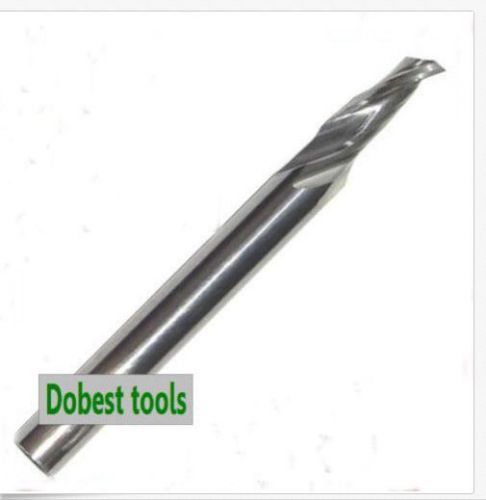 2pcs pure aluminium cutting single flute endmill cnc router bits 2.5mm6mm for sale