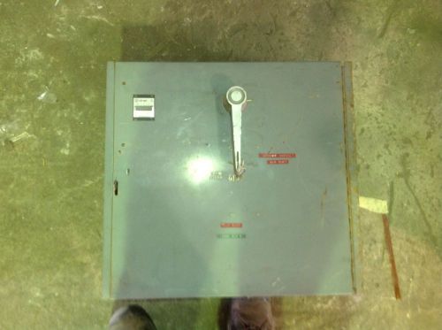 WESTINGHOUSE FDPS368T 1200 AMP 600 VOLT FUSIBLE SWITCH