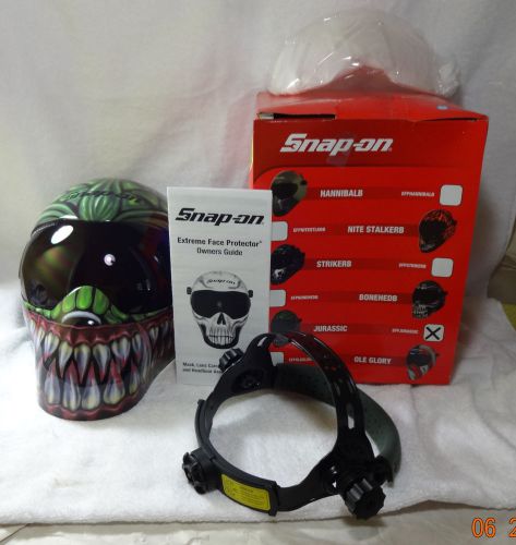 MINT Snap-on Tools EFPJURASSIC Jurassic Dinosaur Pattern Welding Helmet