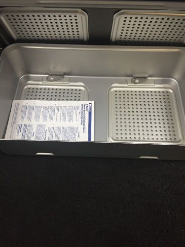 NEW GENESIS Sterilization Container Full Length 6&#034; Deep Perforated CD3-6B