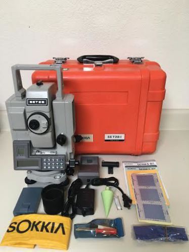 SOKKIA SET2BII TOTAL STATION, SURVEYING, TOPCON, TRIMBLE, NIKON, SURVEYORS