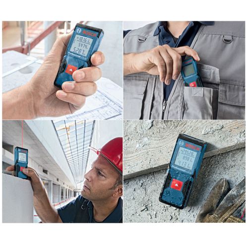 Bosch 100 ft. Laser Distance Measurer Tape Measure Meter Range Digital Finder