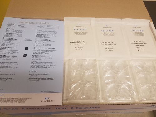 657160 Cell Culture Multiwell Plates, Polystyrene, Greiner Bio-One