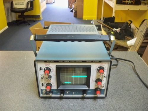 HEATHKIT Model 10-4550 Laboratory Analog Desktop Dual Trace Oscilloscope