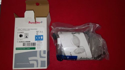 NEW AMBU Spur II Adult Hand Resuscitator Kit 520211000B