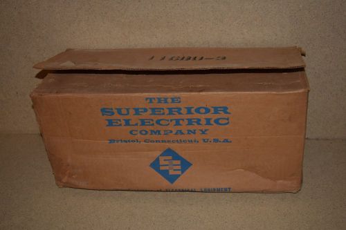 SUPERIOR POWERSTAT VARIAC MODEL # 116B-U VARIABLE TRANSFORMER STACK OF 3- NEW