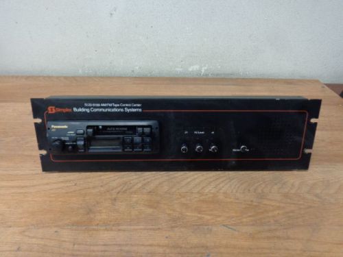 Simplex Building Communications Systems 5120-9189 Am Fm Tape Control Center Cass