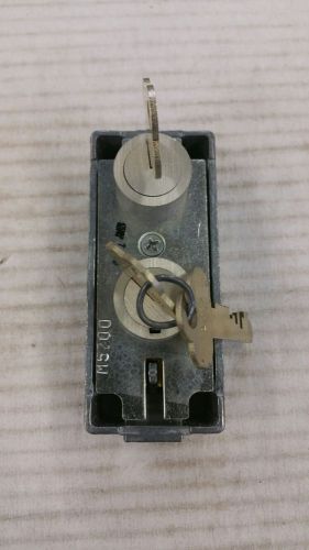 Mosler 5700 Safe Deposit Box Lock Nickel