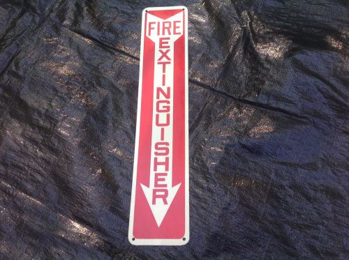 FIBERGLASS FIRE EXTINGUISHER SIGN SCHOOL INDUSTRIAL SHOP NOS