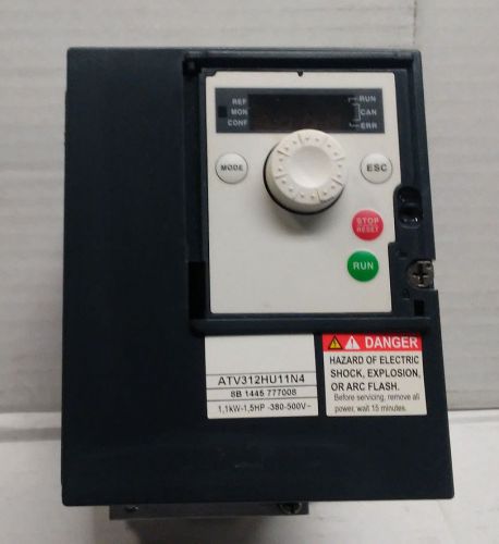 Telemecanique Altivar 312  ATV312HU11N4  1.5HP AC Drive