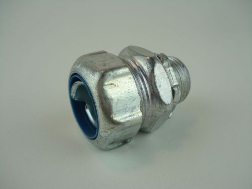 1 Steel City 1/2&#034; Liquidtight Connector Straight To Flexible Metal Conduit