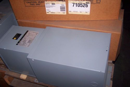 New square d mpz5s40f single phase transformer  hv 480 lv 120/240 5 kva for sale